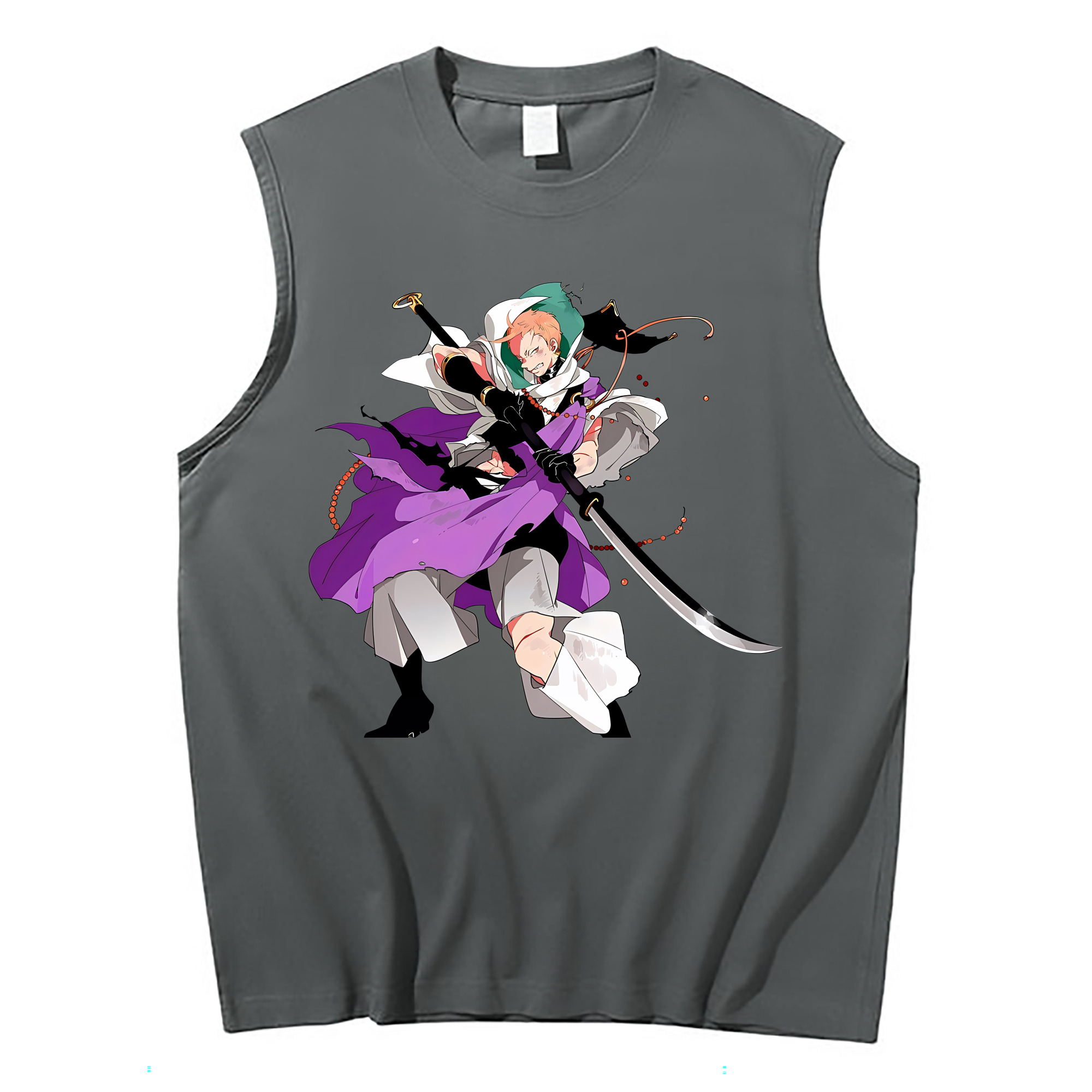 （画像用） 刀剣乱舞 Touken Ranbu コットン100％タンクトップ（フロントプリント）